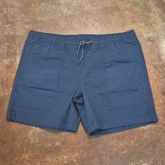 Filson Dry Falls Shorts Men's XL Serv Blue Durable Stretch Cotton Hiking New - Picture 1 of 9